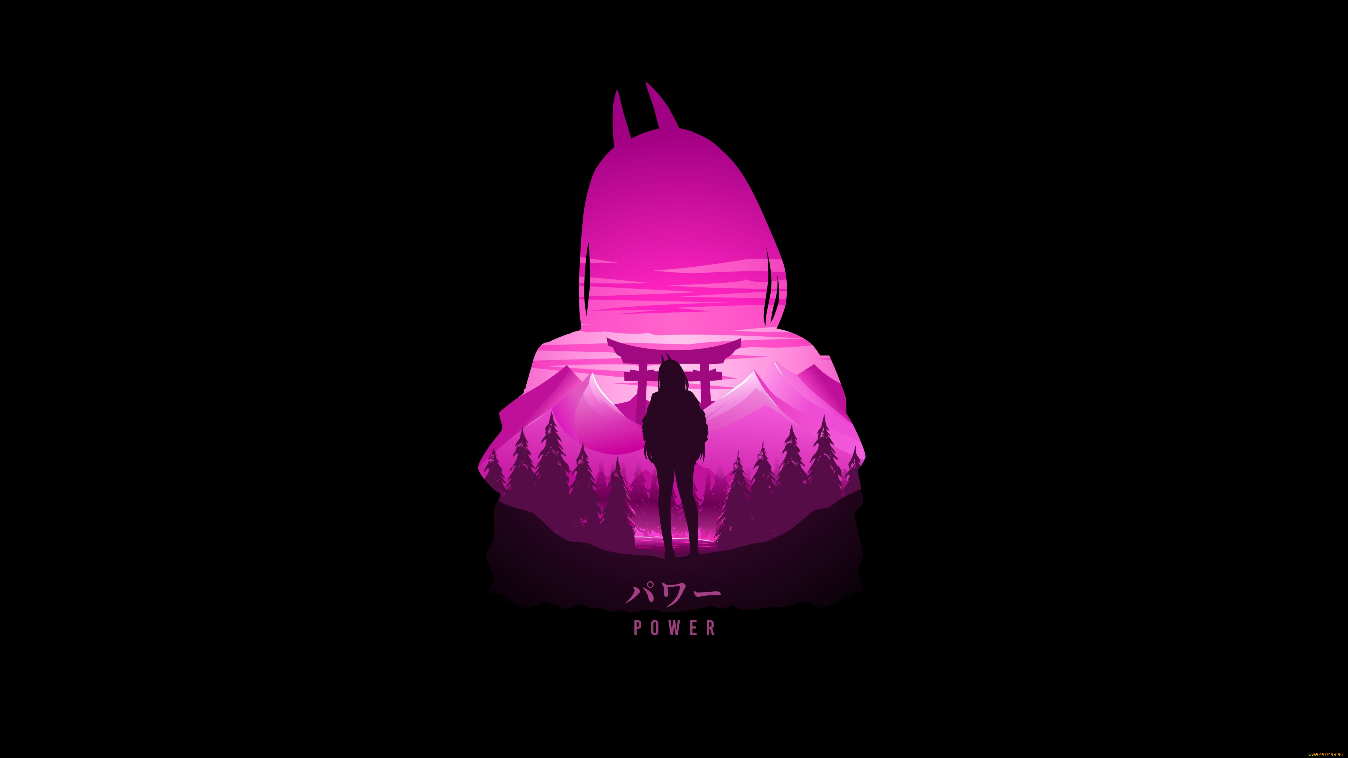 chainsaw man, , power, , blood, fiend, , , amoled, , , 